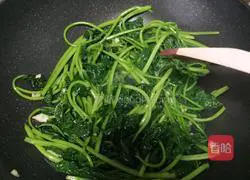 Garlic sweet potato leaves Practice illustration 9