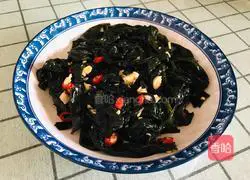 Illustration of how to make cold wakame 8