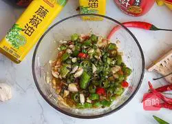 Illustration of how to make cold enoki mushrooms 6