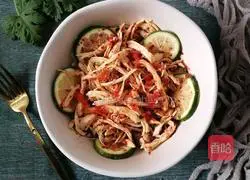 Illustration of how to make spicy and sour lemon passion fruit chicken breasts 5