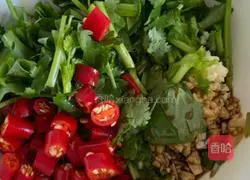 Illustration of how to make tofu mixed with eggs 3