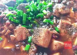 Illustration of how to make Mapo Tofu 9