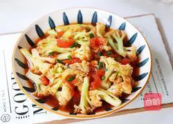 Illustration of how to make tomato and cauliflower 14