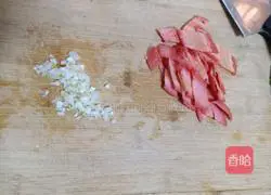 Illustration of how to make fungus and snow peas 4