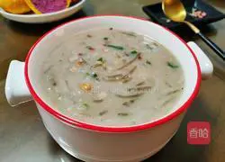 Illustration of how to make radish soup 1