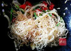 Vegetarian fried noodles recipe 4