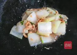 Illustration of braised winter melon 16