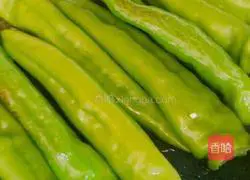 Tiger skin green pepper recipe 3