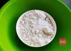 Illustration of how to make homemade jelly (bean powder) 2