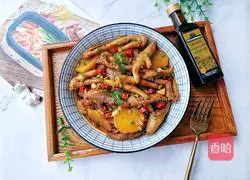 Illustration of how to make cold potato and chicken feet 14