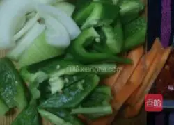 Illustration of how to make zucchini and mixed vegetables 2