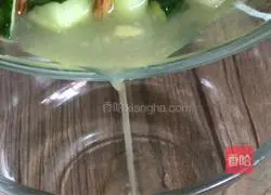 Illustration of how to make fungus and cucumber 10