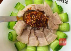 Illustration of how to make cold pork 10