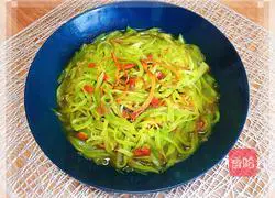 Illustration of how to make Cordyceps and green bamboo shoots 12