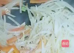 Hot and sour potato shreds Illustration of how to do it 6