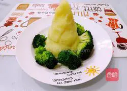 Illustration of how to make a Christmas tree 10