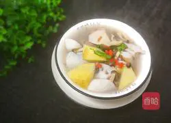 Illustration of how to make crab-flavored mushroom and mixed vegetable soup 8
