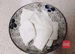 Illustration of how to make beer golden tofu 2