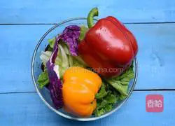Fresh Vegetables Salad recipe illustration 1