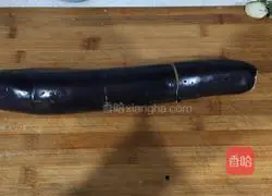 Illustration of how to make fish-flavored eggplant strips 1