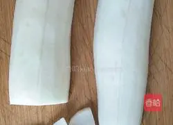 Illustration of how to make pickled radish 2