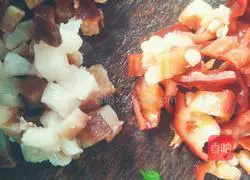 Illustration of how to stir-fry beans with oyster sauce 1