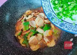 Illustration of how to make stir-fried tofu with vegetables 6