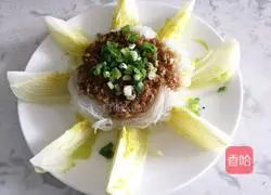 #microwave#Garlic Vermicelli and Baby Cabbage Recipe Illustration 14