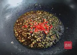 Illustration of how to make oil-consuming spinach 9