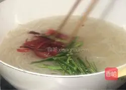 Cold salad Illustration of how to make mung bean sprouts 7