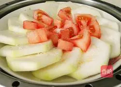 Illustration of how to make zucchini and steamed tomatoes 6