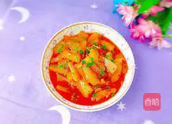 Braised cucumber Illustration of how to do it 16