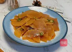 Illustration of braised white radish slices 10