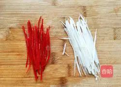 Illustration of how to make asparagus in oil 2