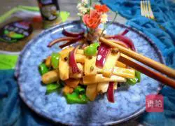 Illustration of how to make pepper and maple king oyster mushrooms 14