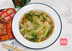 Illustration of how to make stir-fried lettuce with garlic sauce 11