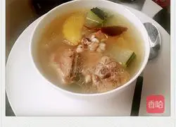 Winter Melon and Coix Rice and Duck Soup Recipe Illustration 9