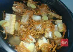 Cordyceps Dragon Bone Soup Recipe Illustration 4