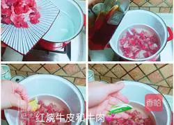 Illustration of braised cowhide 2