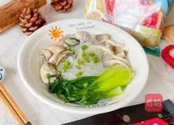 Illustration of how to make oyster rice noodles 10