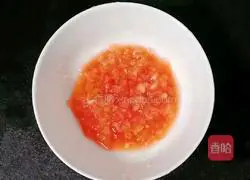 Illustration of how to make iron-supplemented rice custard (baby food supplement) 2