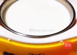 Illustration of homemade cherry yogurt 4