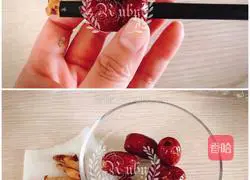 Moisten the lungs and relieve dryness | Illustration of how to make lotus seeds, horseshoes and chestnut syrup 3