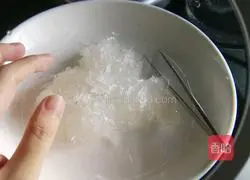 Illustration of how to make rock sugar bird's nest 2