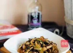 Illustration of how to make fried mushrooms 18