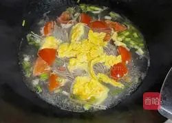 Illustration of how to make tomato soba noodles 10