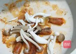 Illustration of how to make hot shrimp noodle soup 2