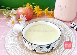 Illustration of how to make stomach-nourishing apple rice cereal 1