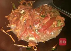 Illustration of how to make vegetable fried noodles 8