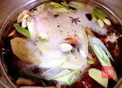 Illustration of making sauced pig's trotters 7